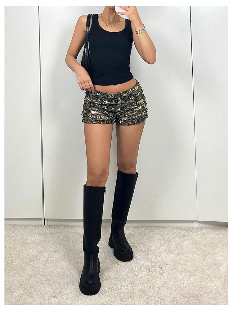 廃盤希少!! Sundayoffclub camo layered shorts SUNDAY OFF CLUB】Layered Racing Shirt with camouflage Shorts